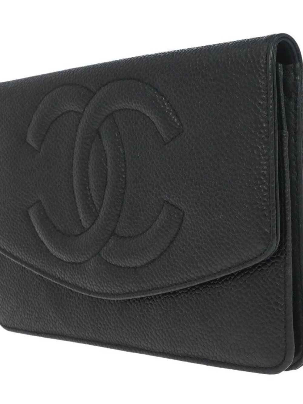 Chanel Black Calfskin Long Wallet 177928 - Picture 3 of 15